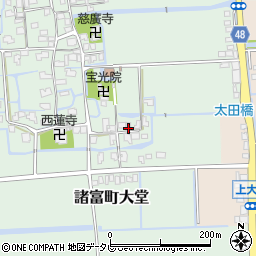 佐賀県佐賀市諸富町大字大堂1357周辺の地図