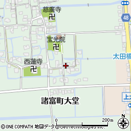佐賀県佐賀市諸富町大字大堂1349周辺の地図