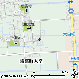 佐賀県佐賀市諸富町大字大堂1355周辺の地図