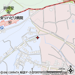 福岡県八女市吉田2094-14周辺の地図