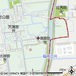 佐賀県小城市芦刈町下古賀193周辺の地図