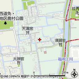 佐賀県小城市芦刈町下古賀199周辺の地図