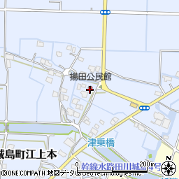 揚田公民館周辺の地図