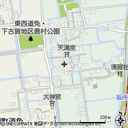 佐賀県小城市芦刈町下古賀149周辺の地図