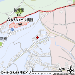 福岡県八女市吉田2135-5周辺の地図