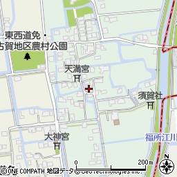 佐賀県小城市芦刈町下古賀155周辺の地図