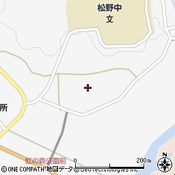 愛媛県北宇和郡松野町延野々1743周辺の地図