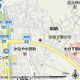 大分県大分市下郡1528周辺の地図