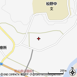 愛媛県北宇和郡松野町延野々1766周辺の地図