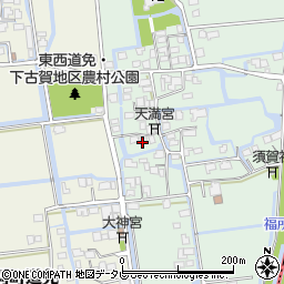 佐賀県小城市芦刈町下古賀149-1周辺の地図