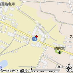 福岡県筑後市熊野101-52周辺の地図