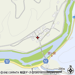 福岡県八女市長野2103周辺の地図