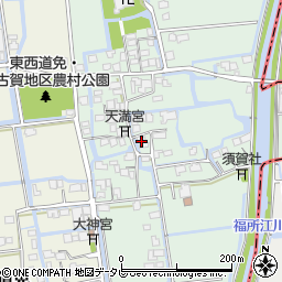 佐賀県小城市芦刈町下古賀154周辺の地図