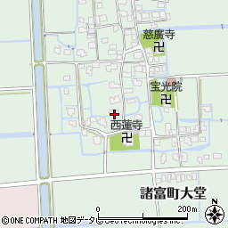 佐賀県佐賀市諸富町大字大堂1407周辺の地図