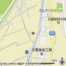 大分県大分市迫907-9周辺の地図