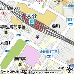 ゲオ　アミュプラザおおいた店周辺の地図