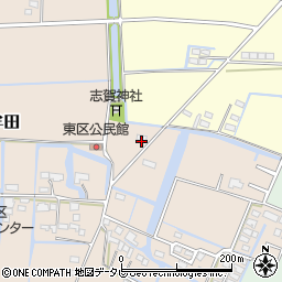 福岡県三潴郡大木町前牟田5周辺の地図