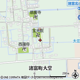 佐賀県佐賀市諸富町大字大堂1364周辺の地図