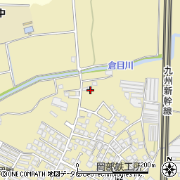 福岡県筑後市熊野1197周辺の地図