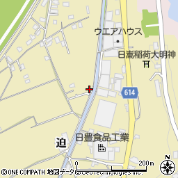 大分県大分市迫914-3周辺の地図