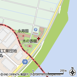 福岡県大川市道海島861周辺の地図