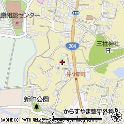 長崎県北松浦郡佐々町羽須和免878周辺の地図