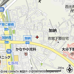 大分県大分市下郡1526周辺の地図