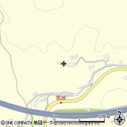 大分県玖珠郡九重町右田1117周辺の地図