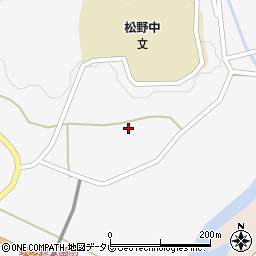 愛媛県北宇和郡松野町延野々1716周辺の地図