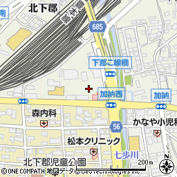 大分県大分市下郡1849周辺の地図