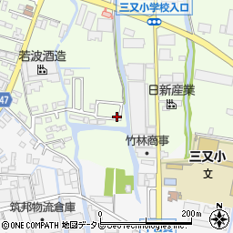 福岡県大川市鐘ケ江666-30周辺の地図