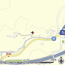 大分県玖珠郡九重町右田1155周辺の地図