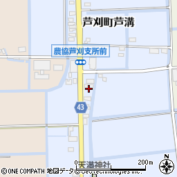 佐賀県小城市芦刈町芦溝1137-15周辺の地図