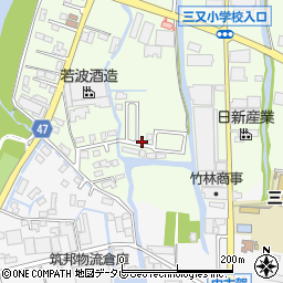 福岡県大川市鐘ケ江666-5周辺の地図