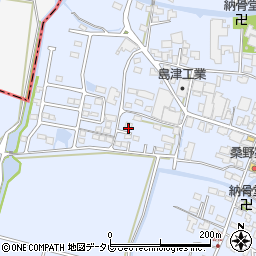 福岡県筑後市西牟田3362周辺の地図
