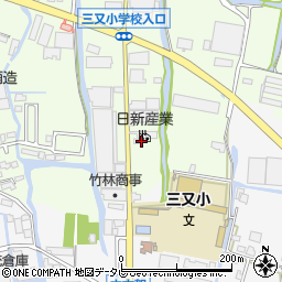 日新産業株式会社　大川工場周辺の地図