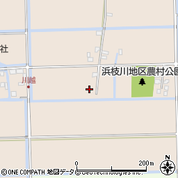 佐賀県小城市芦刈町浜枝川657周辺の地図