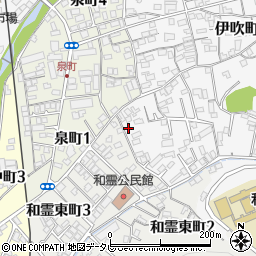 愛媛県宇和島市伊吹町36周辺の地図