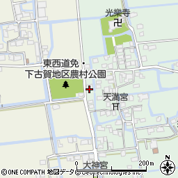 佐賀県小城市芦刈町下古賀103周辺の地図