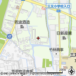 福岡県大川市鐘ケ江666周辺の地図