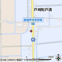 佐賀県小城市芦刈町芦溝1135周辺の地図