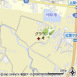 福岡県筑後市熊野375-4周辺の地図