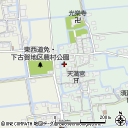 佐賀県小城市芦刈町下古賀109周辺の地図