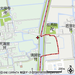 佐賀県小城市芦刈町下古賀411周辺の地図