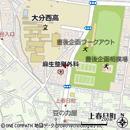 菊の屋新春日店周辺の地図