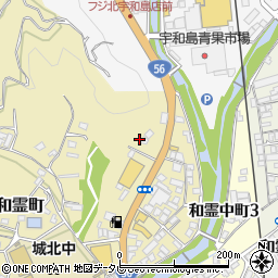 愛媛県宇和島市和霊町1209周辺の地図