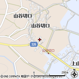 佐賀県西松浦郡有田町山谷切口乙1399周辺の地図