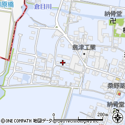 福岡県筑後市西牟田3368周辺の地図