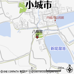 佐賀県小城市牛津町上砥川1832周辺の地図