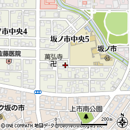 〒870-0302 大分県大分市坂ノ市の地図